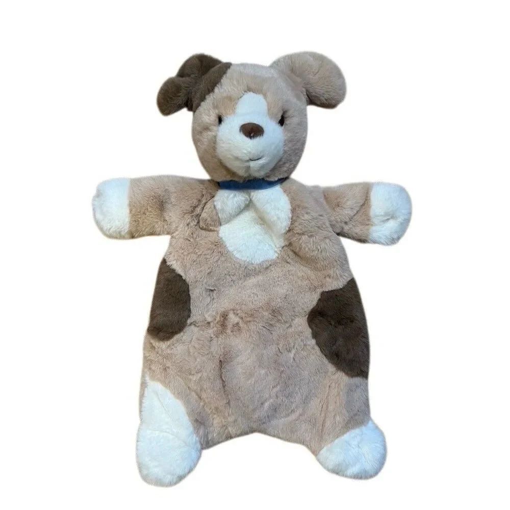Douglas Toys Zeke Brown Spotted Puppy Sshlumpie Plush Stuffed Animal Toy 19"